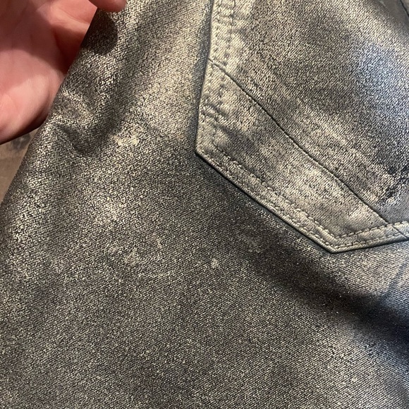 Express Gold Skinny Jeans, Low Rise - Picture 12 of 12